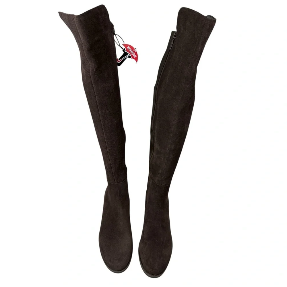 Blondo Valina Over-the-Knee Suede Waterproof Boots